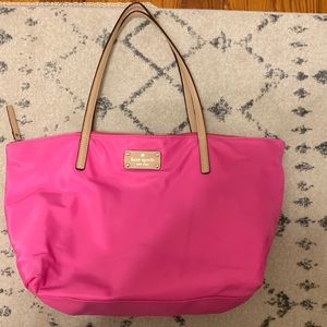 Kate Spade zippered duffle